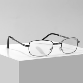 Готовые очки GA0128 класс А (Цвет: C1 серебро; диоптрия: +2; тонировка: Нет)