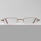 Готовые очки GA0127 классА в футляре (Цвет: C2 золотой; диоптрия: +3; тонировка: Нет) - фото 22647365