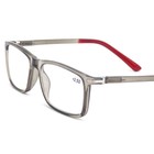 Готовые очки GA0298 (Цвет: С2 серый; диоптрия: +1; тонировка: Нет) - Фото 3