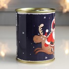 Подарок носки в банке "Ну, типа с Новым годом!" (мужские, цвет черный) - фото 24610374