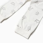 Штанишки, цвет бежевый/корона, рост 68 см - фото 25389532