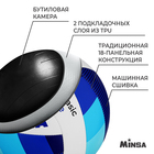 Мяч волейбольный MINSA Basic Ice, TPU, машинная сшивка, р. 5 - фото 7232312