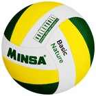 Мяч волейбольный MINSA Basic Nature, TPU, машинная сшивка, р. 5 - Фото 5
