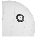 Мяч волейбольный MINSA Basic White, TPU, машинная сшивка, р. 5 - фото 8076132
