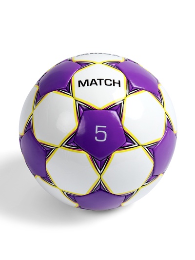 Футбольный мяч MINSA Match, ручная сшивка, 32 панели, р. 5, TPU