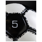 Футбольный мяч MINSA Black, ручная сшивка, 32 панели, р. 5, PU - Фото 6