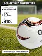Футбольный мяч MINSA Futsal, машинная сшивка, 32 панели, р. 4, PU - Фото 4