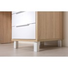 Стол компьютерный «Комфорт 12.95», 1620×603×1800 мм, цвет дуб сонома/белый - Фото 4