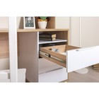 Стол компьютерный «Комфорт 12.95», 1620×603×1800 мм, цвет дуб сонома/белый - Фото 8