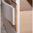 Комод Лакки, 1000х420х1150, Бук песочный/Дуб тортуга/Белый глянец - Фото 2