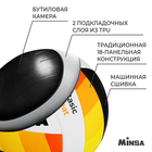 Мяч волейбольный MINSA Basic Heat, TPU, машинная сшивка, р. 5 - Фото 3