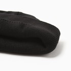 Мужская шапка-балаклава, цвет черный, размер 58 - Фото 3