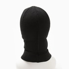 Мужская шапка-балаклава, цвет черный, размер 58 - Фото 5