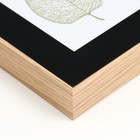 Фоторамка дерево на 3 фото 10х15 см "Паспарту" чёрная 3х39,8х21 см - фото 24256845