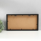 Фоторамка дерево на 3 фото 10х15 см "Паспарту" белая 3х39,8х21 см 9614898