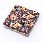 Коробка для печенья, кондитерская новогодняя упаковка «Прекрасный вечер», 12×12×3 см - Фото 2