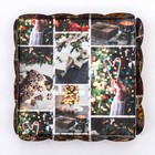 Коробка для печенья, кондитерская новогодняя упаковка «Прекрасный вечер», 12×12×3 см - Фото 4