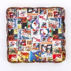 Коробка для печенья, кондитерская новогодняя упаковка «Новогодняя афиша», 12×12×3 см - Фото 4