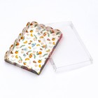 Коробка для печенья, кондитерская упаковка, "Праздничное настроение", 22 х 15 х 3 см, Новый год (комплект 5 шт) - фото 24128339