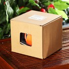 Набор для чайной церемонии «Тыква», 4 предмета: гайвань 200 мл, малая чаша 60 мл, большая чаша 210 мл, тряпка, сумка, керамика, оранжевый - Фото 7