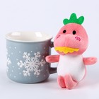 Мягкая игрушка в кружке «Дракоша», МИКС - Фото 9