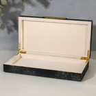 Шкатулка из кожзама, 30 х 15 х 6 см - фото 24499688