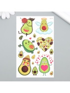 Переводные тату на тело цветные «Авокадинки», 7.5?12 см (комплект 4 шт) - фото 42895597 Переводные тату на тело цветные «Авокадинки», 7.5?12 см (комплект 4 шт) - фото 42895597