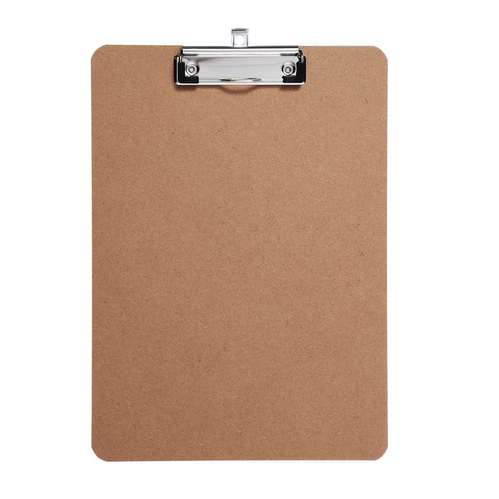 Планшет с зажимом, формат А4, 3 мм, вертикальный - Фото 1