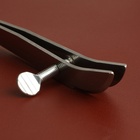 Разметчик-кризер для кожи, параллельный, регулируемый, 19.5 см - Фото 2