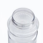 Бутылка для воды Portable, 1.3 л, спортивная, прозрачная - Фото 3