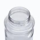 Бутылка для воды Portable, 1.3 л, спортивная, прозрачная - Фото 4