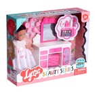 УЦЕНКА Кукла малышка «Парикмахер Lyna» с набором мебели и аксессуарами, МИКС 9927393