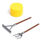 Игровой набор «Ферма», трактор, сарай и животные, уценка 9927394