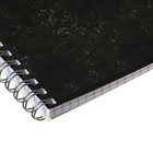 Тетрадь 48 листов в клетку Calligrata на гребне "ГосСимволика", обложка мелованный картон, ТВИН-лак, тиснение фольгой, блок офсет МИКС - фото 24302543