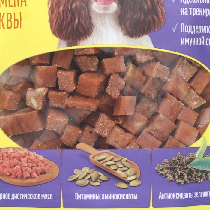 "Деревенские лакомства" для дрессуры собак, кролик и семена тыквы, 90 г