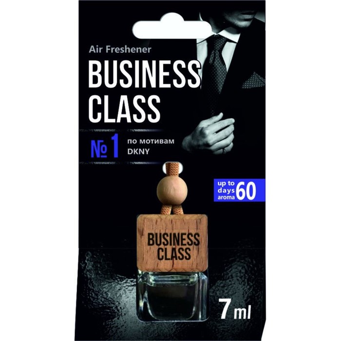 

Ароматизатор в машину Freshco of Business Class Cube №1, по мотивам DKNY, подвесной флакон
