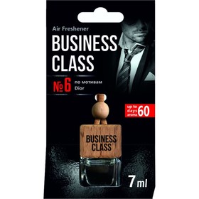 Ароматизатор в машину Freshco of Business Class Cube №6, по мотивам Dior, подвесной флакон