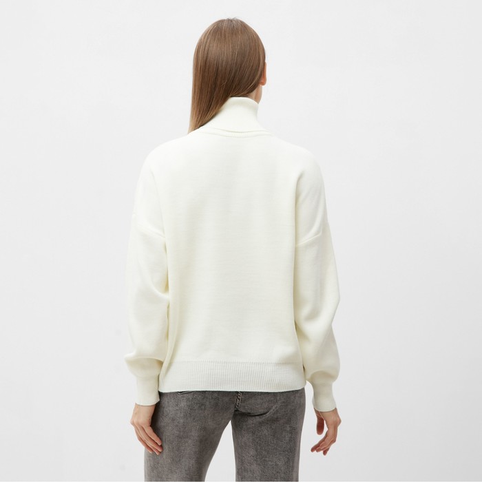 Водолазка женская, цвет кремовый, размер ONE SIZE (42-46) 66092