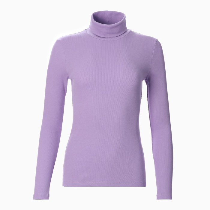 Водолазка женская, цвет лиловый, размер 44-46 (M) - Фото 1