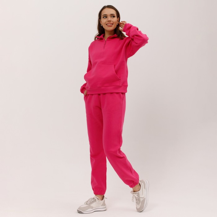 Костюм женский. цвет розовый, размер 46 (L) - Фото 1