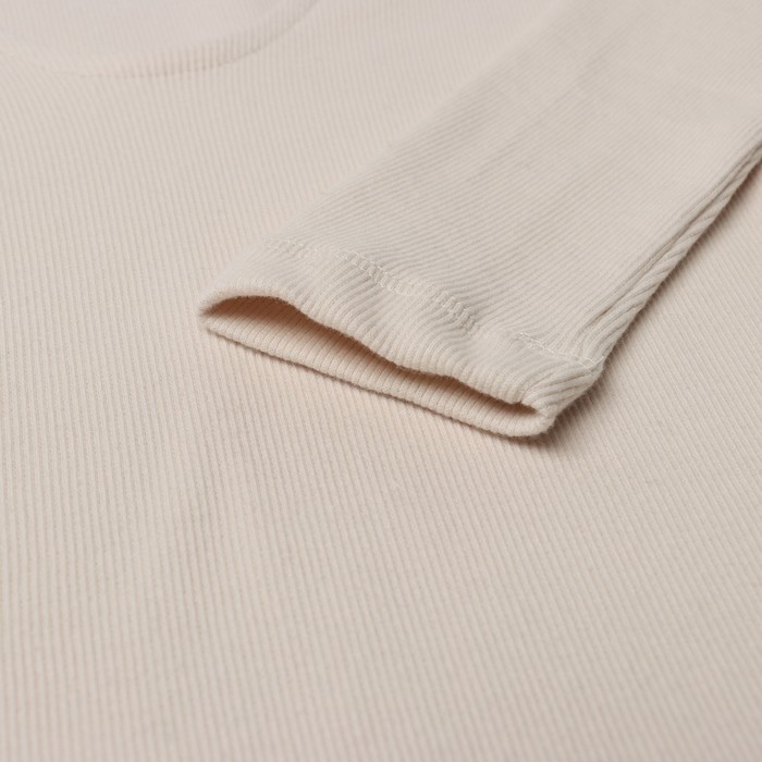 Лонгслив женский, цвет тёмно-кремовый, размер 42 (S) 66124