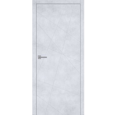 Дверное полотно ДГ 80 Сингапур Бетон снежный 2000x800