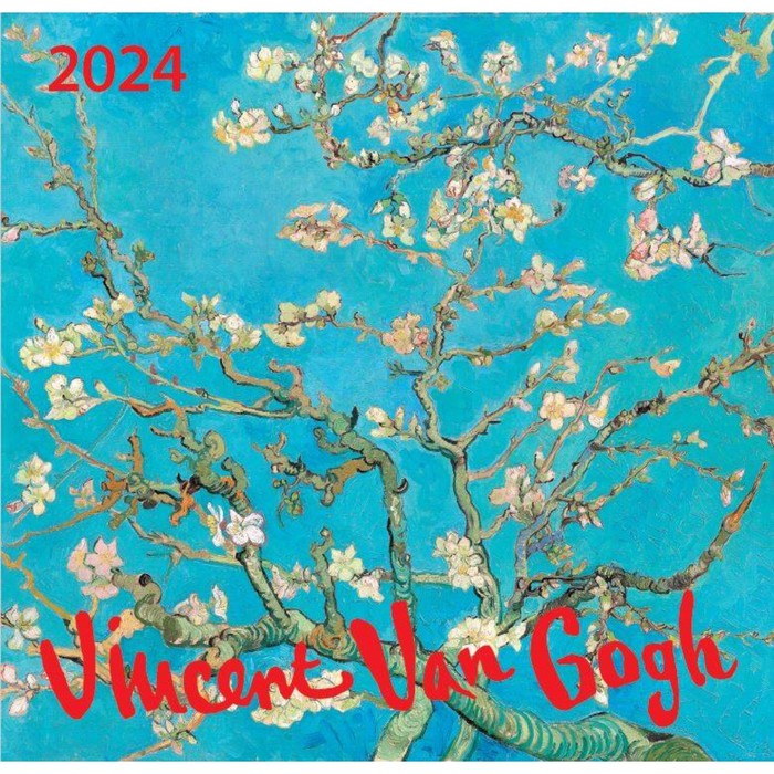 Винсент Ван Гог. Календарь настенный на 2024 год, 17х17 см - Фото 1