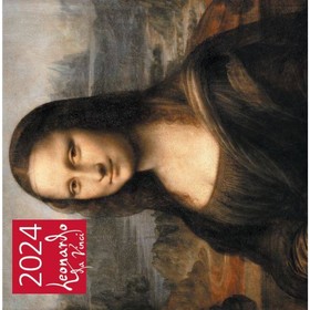 Леонардо да Винчи. Календарь настенный на 2024 год, 30х30 см