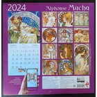 Альфонс Муха. Календарь настенный на 2024 год, 30х30 см - Фото 2