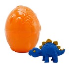 Коллекционная фигурка-сюрприз динозавра Crazy Dino Crack & Stretch, в яйце, МИКС - фото 294042372