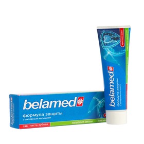 Паста зубная BELAMED Формула защиты с активным кальцием, 135 г