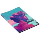 Колледж-тетрадь в интегральной обложке, А5, 64 листа, НЕОНовый бюст, блок в клетку, матовая ламинация, ВЫБОРОЧНЫЙ ЛАК 9618393 - фото 16294566