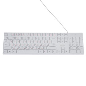 

УЦЕНКА Клавиатура Smartbuy ONE 238, проводная, мембранная, 104 клавиши, USB, белая