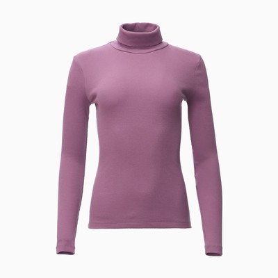 Водолазка женская, цвет тёмно-бордовый, размер 46 (L)